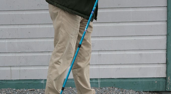 How to hold a Nordic Walking Pole